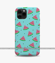 Load image into Gallery viewer, Blue Cute Watermelon Phone Case
