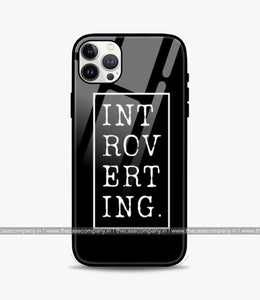 Introverting Glass Phone Case