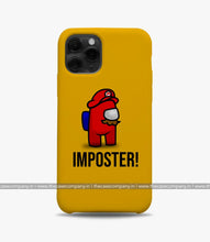 Load image into Gallery viewer, Mario Imposter Red Phone Case
