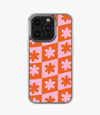 Melted Psychedelic Groovy Checkered Silicone Case