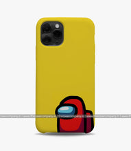 Load image into Gallery viewer, Red Imposter Peek A Boo Phone Case
