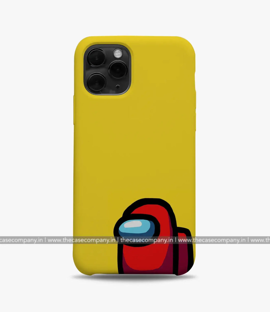 Red Imposter Peek A Boo Phone Case