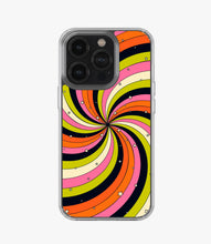 Load image into Gallery viewer, Retro Star Swirl Silicone Case
