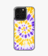 Tie Dye Yellow/Blue Swirl Silicone Case