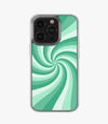 Y2K Minty Fresh Spiraling Silicone Case