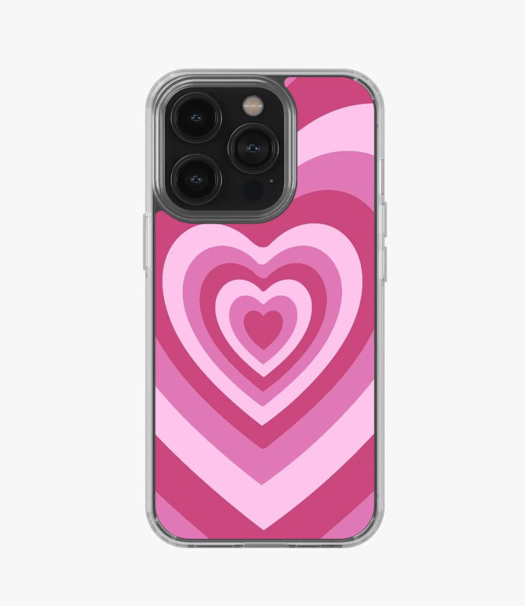 Y2k Rouge Heart Silicone Case